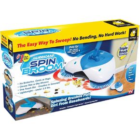 مكنسة الإعصار الدوارة من شركة BulbHead - كما رأينا على شاشة التلفزيون - خفيفة الوزن الأصلية. مكنسة دوارة لاسلكية لكنس الأسطح الصلبة مثل الخشب والبلاط والصفائح in Kuwait