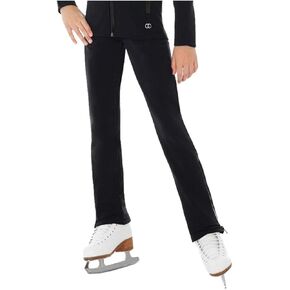 Mondor 1011 Black Powerflex Girls Kids Figure Skating Pants