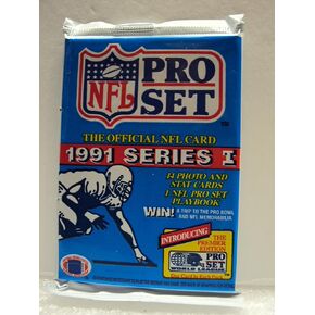 1991 Pro Set Series 1 Football Cards (1-pack)