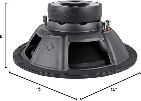 Rockford Fosgate R2D4-12 Prime R2 DVC 4 Ohm 12-Inch 250 Watts RMS 500 Watts Peak Subwoofer in Saudi Arabia