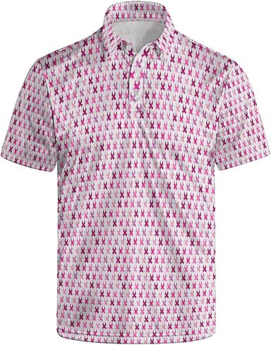 Funny Halloween Polo Shirts Halloween Golf Shirt Retro Fun Outfit Shirt for Men in Saudi Arabia