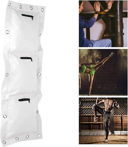 Wing Chun Wall Target, Sand Bag, Canvas Punching Bag Boxing Bag Training Equipment for Training Equipment Wing Chun Sand Bag Sport(Triptych) in Saudi Arabia