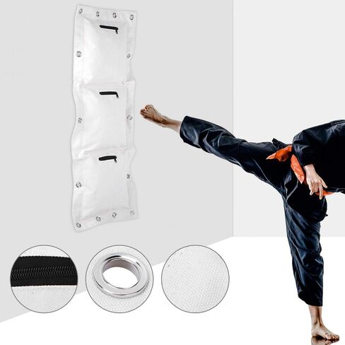 Wing Chun Wall Target, Sand Bag, Canvas Punching Bag Boxing Bag Training Equipment for Training Equipment Wing Chun Sand Bag Sport(Triptych) in Saudi Arabia