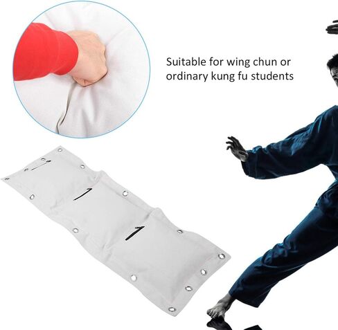 Wing Chun Wall Target, Sand Bag, Canvas Punching Bag Boxing Bag Training Equipment for Training Equipment Wing Chun Sand Bag Sport(Triptych) in Saudi Arabia