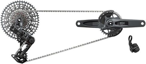 مجموعة نقل الحركة SRAM GX T-Type Eagle - سلسلة 32T، وحدة تحكم AXS POD، كاسيت 10-52t، Derailleur الخلفي، سلسلة in Saudi Arabia