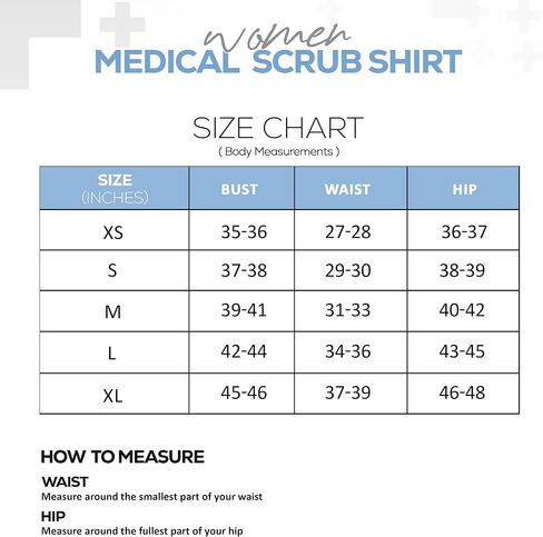 NY Threads Scrubs for Women V-Neck Top Soft Stretch with Pockets in Saudi Arabia