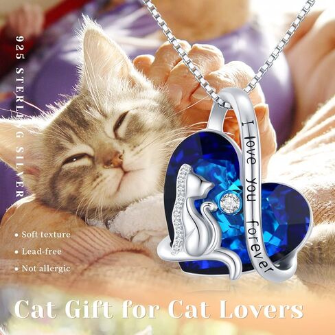 Fox Necklace for Women 925 Sterling Silver Heart Fox Pendent Necklace Friendship Jewelry Birthday Graduation Gifts for Fox Lovers Girlfriend Couples Mother Daughter in Kuwait