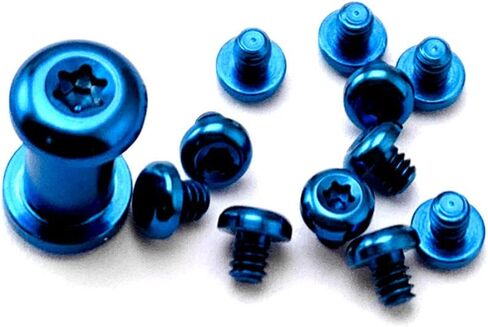 for Benchmade Bugout 535 Benchmade Screws Replacement Titanium Screws Pivot Dress Kit Fit,11 Pieces T6 Shank Screws (Blue) in Kuwait