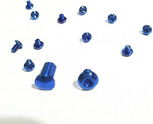 for Benchmade Bugout 535 Benchmade Screws Replacement Titanium Screws Pivot Dress Kit Fit,11 Pieces T6 Shank Screws (Blue) in Kuwait
