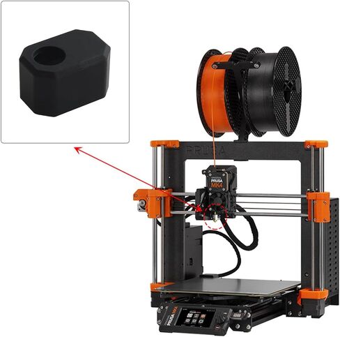 3D Printer Accessories Upgrade 2Pcs Bimetal Heatbreak for 3D Printer Prusa MK4 XL MK3.9 Nextruder Heaterblock Bimetal Heatbreak Plug and Play in Saudi Arabia