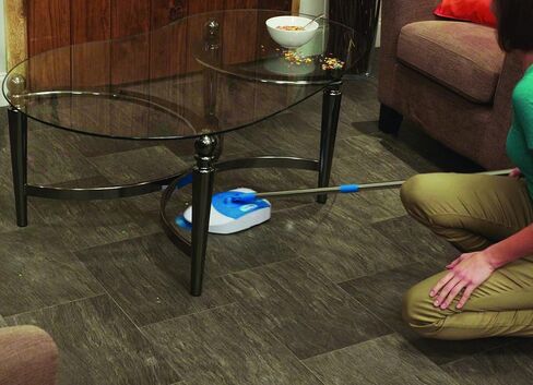 مكنسة الإعصار الدوارة من شركة BulbHead - كما رأينا على شاشة التلفزيون - خفيفة الوزن الأصلية. مكنسة دوارة لاسلكية لكنس الأسطح الصلبة مثل الخشب والبلاط والصفائح in Kuwait