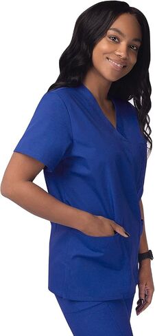 Sivvan Unisex Scrubs - V-Neck Scrub Top in Saudi Arabia