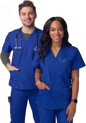 Sivvan Unisex Scrubs - V-Neck Scrub Top in Saudi Arabia