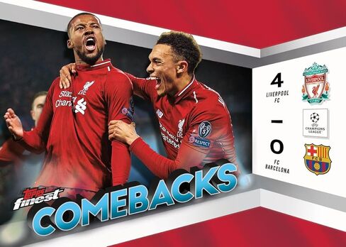 2023/24 Topps UEFA Club Competitions Topps Finest Soccer Hobby Trading Card Box with 2 Autographs in Saudi Arabia