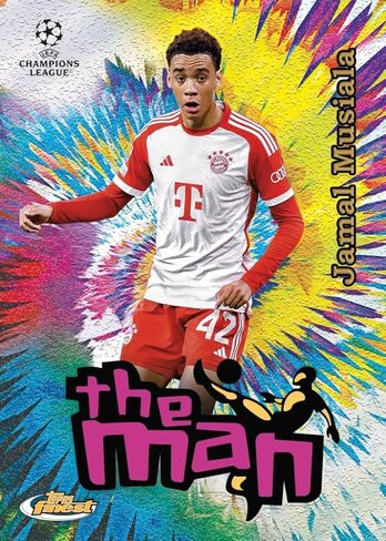 2023/24 Topps UEFA Club Competitions Topps Finest Soccer Hobby Trading Card Box with 2 Autographs in Saudi Arabia