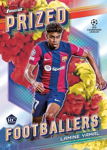 2023/24 Topps UEFA Club Competitions Topps Finest Soccer Hobby Trading Card Box with 2 Autographs in Saudi Arabia