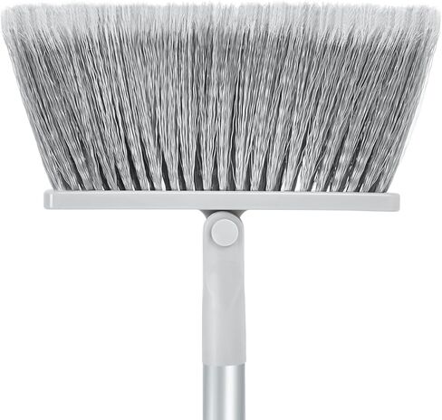 مكنسة محمولة مغناطيسية مع مقبض قابل للتعديل، فرشاة 2 في 1 ومكنسة مع رأس فرشاة دوارة 180 درجة مقاومة للبقع، فرشاة أرضية ذات شعيرات ناعمة لتنظيف المطبخ وفناء المكتب in Kuwait