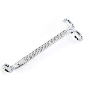 esowemsn 1pc Silver Stainless Steel Wick Cutter Scissor Candle Wick Trimmer for Cutting Spent Wicks, Allow Cleaner Burn and Prevent Soot Buildup