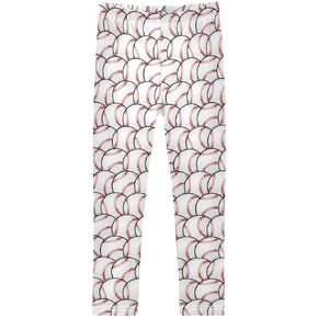 Aflyko Girls' Leggings Kids Workout Pants Dance Tights Ankle Length 4-10T