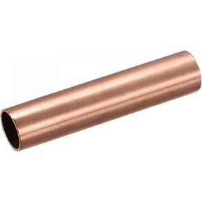 uxcell Copper Round Tube 22mm OD 1.5mm Wall Thickness 100mm Length Pipe Tubing