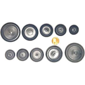 5 Piece Black Rubber Plugs (BPFE Series by CAPLUGS) for Flush Mount Body and Sheet Metal Holes | 5/8" (15 mm) to 1-1/2" (39 mm) 5 popular Sizes 1 Each