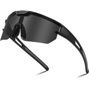 FEISEDY Kids Sunglasses Youth Baseball Sun Glasses, UV400 Sports Cycling Softball Sunglasses for Adult Boys Girls B0227