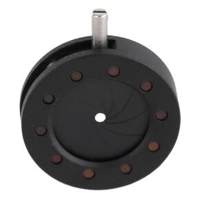 Iris Diaphragm Mechanical, Adjustable Manual Aperture Lens Mechanical for Digital Camera M4 SK12 1~12mm