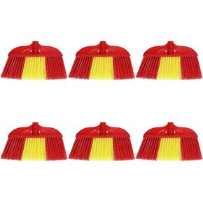 Mobestech 6 قطع رأس مكنسة كنس رؤوس فرشاة مكنسة رأس مكنسة بديلة مكانس رأس مكنسة مكنسة خارجية ملحقات مكنسة أجزاء مكنسة بلاستيكية منزلية بار أحمر in Kuwait