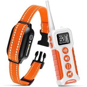 طوق الكلب بالاهتزاز، طوق تدريب الكلاب بدون صدمة، طوق اهتزاز الكلب مع جهاز تحكم بنطاق 3300 قدم، طوق الاهتزاز للكلاب، 9 نغمات نمطية وطوق الاهتزاز in Kuwait