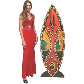 African Safari Mask Cardboard Stand-Ups - Party Decor - 2 Pieces