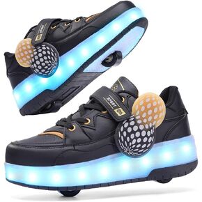 Roller Shoes for Kids Boys Girls Fashion & Fun Wheels Sneakers Children Festival Birthday Gift