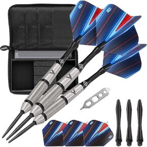 Viper Sidewinder Tungsten Steel Tip Darts 23 Grams and Casemaster