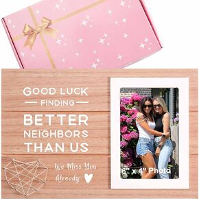 Good Luck Finding Better Neighbors Than Us-Neighbor Moving Away Gift-Neighbor Farewell Gift-Neighbor Goodbye Gift-Funny Neighborhood Gift-Picture Frame Photo Frame Present