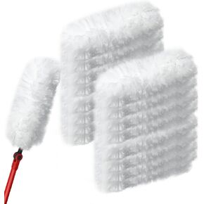 20 Count Heavy Duty Duster Refills for Flex & Catch Duster, 3X Cleaner Disposable Duster Refill, Traps More Dust Than Traditional Feather Duster, Without Handle