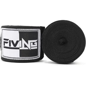 FIVING Boxing Hand Wraps Inner Gloves for Men Women, 180 Inch Elasticated Thumb Loop Bandages, Wrist Wrap Protection Muay Thai MMA Kickboxing Martial Arts Punching Bag Training