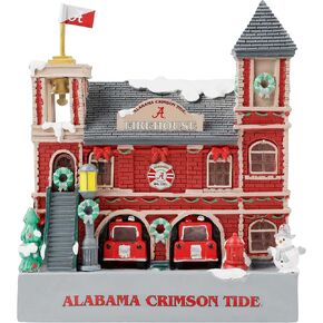 FOCO NCAA Unisex-Adult NCAA Team Logo Light Up Collectible Resin Holiday Village
