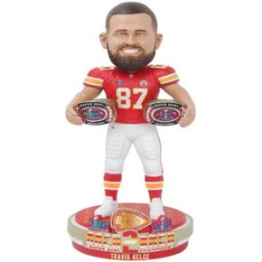 فوكو ترافيس كيلسي (كانساس سيتي تشيفز) العودة إلى الخلف Superbowl Champs 8 بوصة Bobblehead، OS