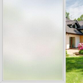 CCJIESW One Way Glass Window Film, Reflective Window Film Heat Control, Sun 99% uv Heat Blocking Window Tint for Home Office, Mirror Window Tint Day and Night Privacy, Silver, 23.6 X 78.7 Inch