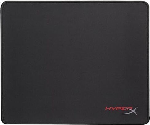 HyperX Fury S - لوحة ماوس ألعاب احترافية، سطح قماشي محسّن للدقة، حواف مخيطة مضادة للاهتراء، كبيرة 450 × 400 × 4 مم - أسود (متجدد) in Saudi Arabia