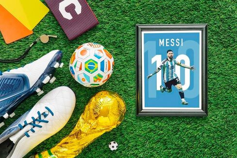 طباعة ملصق لكرة القدم من A إلى Z® - مجموعة غير مؤطرة مقاس 8 × 10 بوصة مكونة من 12 ملصقًا لكرة القدم لغرفة نوم الأولاد، وملصق ميسي ورونالدو، وملصقات ميسي لغرفة نوم الأولاد، وفن جدار كرة القدم، وفن جدار ميسي، وملصقات رونالدو، وملصق رونالدينيو، وفن جدار كرة  in Kuwait