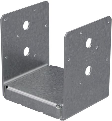 Simpson Strong-Tie - ABU66Z-10PK - ZMAX Galvanized 12-Gauge 6x6 Adjustable Post Base 10ct in Saudi Arabia