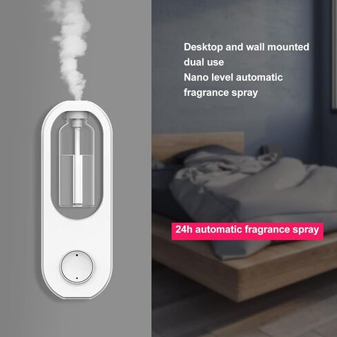 موزع عطر أوتوماتيكي، موزع معطر هواء أوتوماتيكي ABS قابل للبرمجة موزع رذاذ الأيروسول للمنزل والمكاتب والمدارس والمطاعم والفنادق in Kuwait