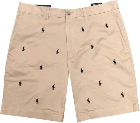 Men's Classic Fit Stretch Chino Shorts-O-38W Olive in Saudi Arabia