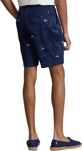 Men's Classic Fit Stretch Chino Shorts-O-38W Olive in Saudi Arabia