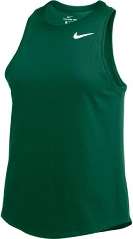 Nike Womens Dry High Neck Tank Top (as1, Alpha, s, Regular, Regular, Team Maroon) in Saudi Arabia