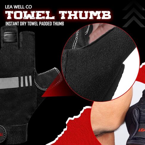 Workout Gloves! Premium Grip, Wrist Support, and Comfort. Weight Lifting Gloves for Men and Women for Bodybuilding, Gym Training and Exercise in Saudi Arabia