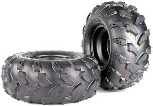 عجلات 18x9.5-8، إطارات 18x9.5-8 بدون أنابيب لإطارات Kazuma Quad ATV Go Kart UTV 200CC للطرق الوعرة 4 فتحات مجموعة من 2 in Saudi Arabia