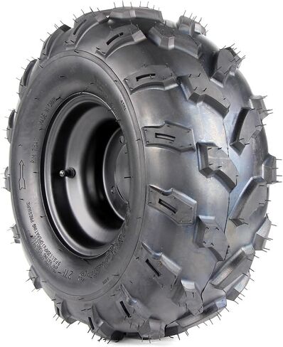 عجلات 18x9.5-8، إطارات 18x9.5-8 بدون أنابيب لإطارات Kazuma Quad ATV Go Kart UTV 200CC للطرق الوعرة 4 فتحات مجموعة من 2 in Saudi Arabia