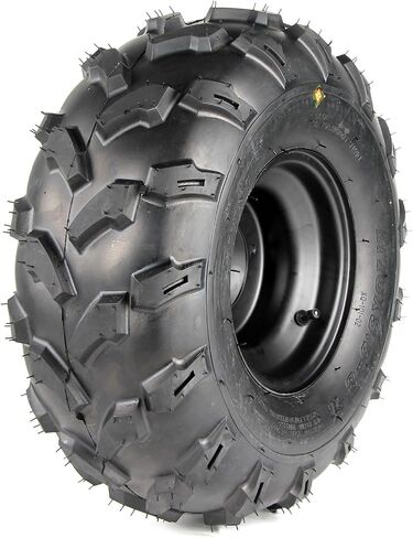 عجلات 18x9.5-8، إطارات 18x9.5-8 بدون أنابيب لإطارات Kazuma Quad ATV Go Kart UTV 200CC للطرق الوعرة 4 فتحات مجموعة من 2 in Saudi Arabia