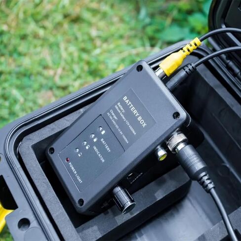 بطارية كاميرا الصرف الصحي 12 فولت 4500 مللي أمبير في الساعة، ملحق بديل لمنظار الصرف الصحي لـ 9600 SP09 WP90، بطارية قابلة لإعادة الشحن لكاميرا فحص الأنابيب (رأس الكاميرا 17/23 مم) in Kuwait